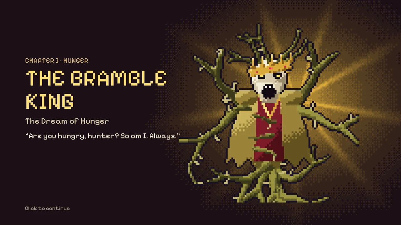 The Bramble King, the Dream of Hunger